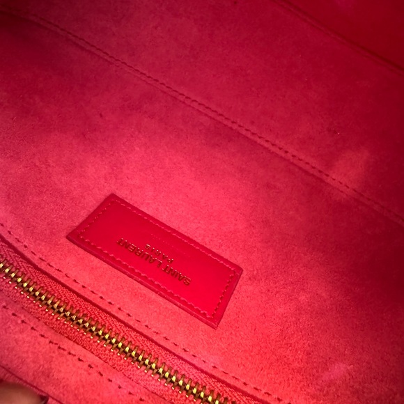 Saint Laurent YSL Le 5 A 7 Leather Bag Bubblegum - Picture 5 of 10